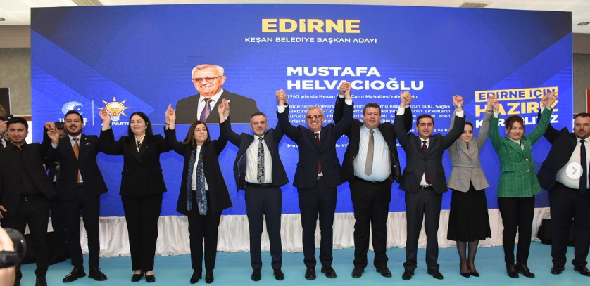 AK Parti'nin Keşan Belediye Başkan Adayı Mustafa Helvacıoğlu
