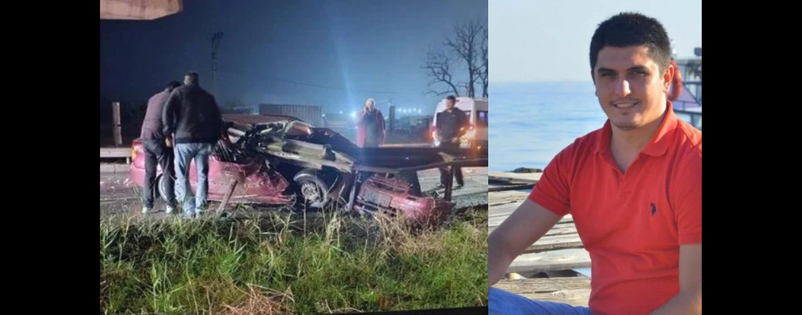 Keşanlı genç Barış Deniz, trafik kazasında hayatını kaybetti